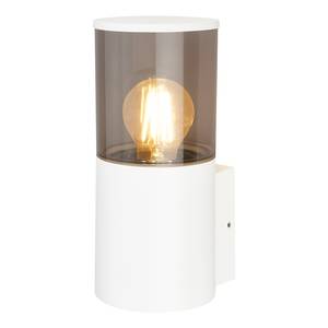 LED-wandlamp Nypa aluminium - wit - 1 lichtbron