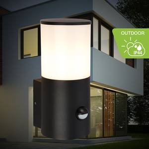 Lampada LED con sensore Nylo Alluminio - Nero - 1 punti luce