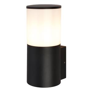 LED-wandlamp Nylo aluminium - zwart - 1 lichtbron