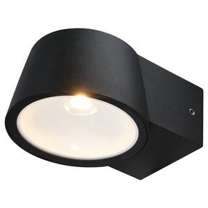 LED-Wandleuchte Odlo Aluminium - 1-flammig - Schwarz