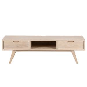 Meuble TV Chabbia Beige - Marron - Bois manufacturé - 150 x 45 x 40 cm