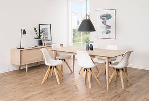 Dressoir Fusain fineer van echt hout - licht eikenhout