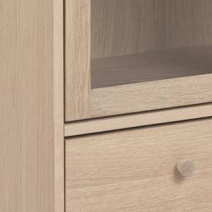 Credenza con vetrina Avestro Legno impiallacciato - Quercia chiara