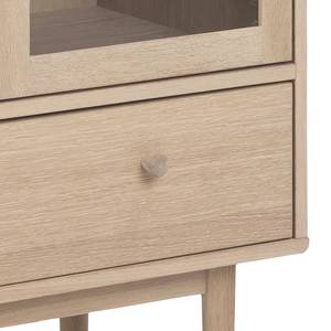 Credenza con vetrina Avestro Legno impiallacciato - Quercia chiara