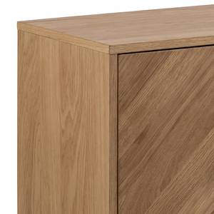 Dressoir Djoïa eikenhout/zwart