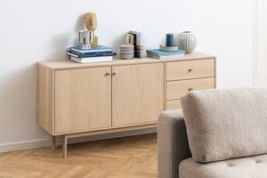 Sideboard Avestro Echtholzfurnier - Eiche Hell