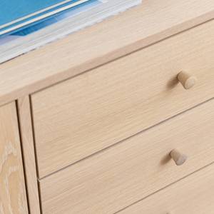 Dressoir Avestro fineer van echt hout - licht eikenhout