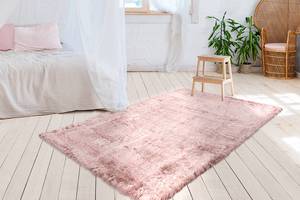 Hochflorteppich Tender Typ A Modacyl / Polyester - Babyrosa - 160 x 230 cm