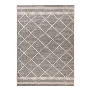 Kurzflorteppich Rhombus Typ B Polypropylen - Braun / Beige - 80 x 150 cm