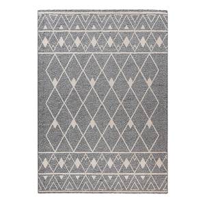 Kurzflorteppich Rhombus Typ C Polypropylen - Grau / Beige - 160 x 230 cm