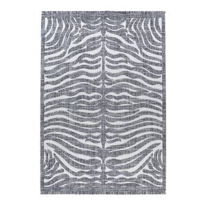 Kurzflorteppich Sarai Typ C Polyester - Grau - 80 x 150 cm