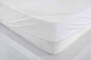 Drap-housse en jersey imperméable Max Blanc - 140 x 200 cm