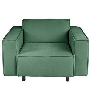 Fauteuil Montans Geweven stof Stormy: Groen