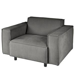 Fauteuil Montans Tissu Stormy: Gris foncé