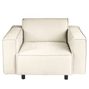 Fauteuil Montans Tissu Stormy: Crème