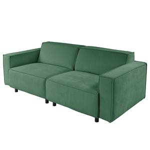 3-Sitzer Sofa Montans Webstoff Stormy: Grün