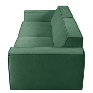 3-Sitzer Sofa Montans Webstoff Stormy: Grün