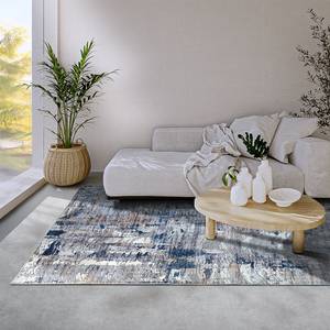 Tapis Malard Polyester - Beige / Bleu foncé - 200 x 290 cm