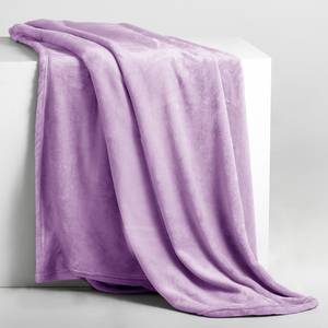 Kuscheldecke Nic Polyester - Violett - 220 x 240 cm