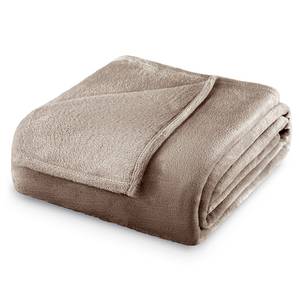 Kuscheldecke Nic Polyester - Cappuccino - 70 x 150 cm