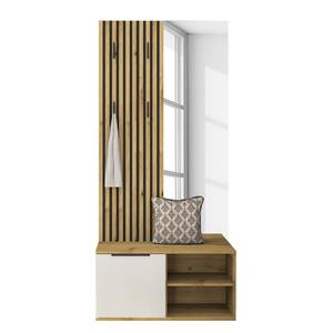 Compacte garderobe Keladi Wit