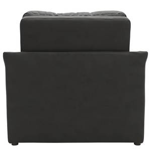 Boxspring-Schlafsessel Befasy Antiklederlook - Kunstleder Jami: Schwarz