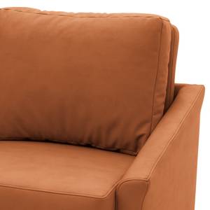 Boxspring-Schlafsofa Befasy Antiklederlook - Kunstleder Jami: Cognac