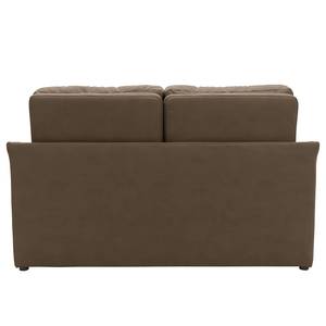 Boxspring-Schlafsofa Befasy Antiklederlook - Kunstleder Jami: Braun