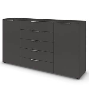 Sideboard Flipp Grau / Silber - Breite: 180 cm