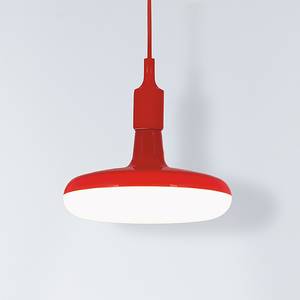 Lampada a sospensione Ufo Silicone - 1 punto luce - Rosso