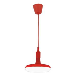 Lampada a sospensione Ufo Silicone - 1 punto luce - Rosso