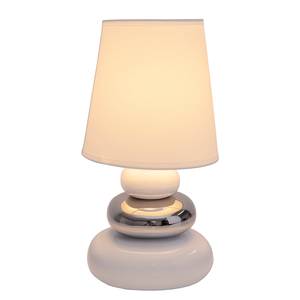 Lampe Stoney Céramique - 1 ampoule - Blanc