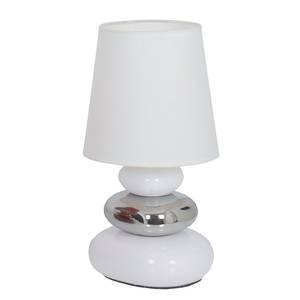 Lampe Stoney Céramique - 1 ampoule - Blanc