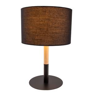 Lampe Tessile Fer / Tissu mélangé - Noir - 1 ampoule