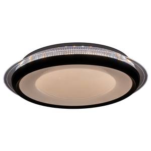 Lampada da soffitto a LED Canna Ferro / Vetro acrilico - Nero - 1 punto luce