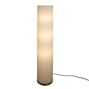 Stehleuchte Beate Aluminium / Mischgewebe - 3-flammig - Beige