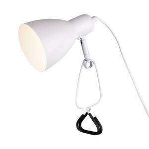Lampe à pince Mara Fer - 1 ampoule - Blanc