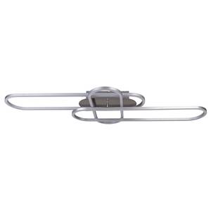 Plafonnier LED Carlon Aluminium / Matière plastique - 3 ampoules - Argenté