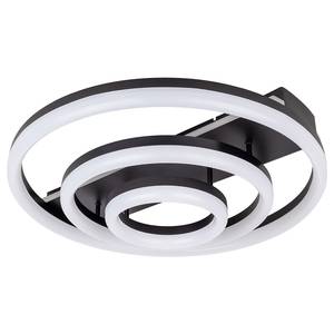 LED-Deckenleuchte Circulo Typ B Eisen / Kunststoff - Schwarz - 3-flammig