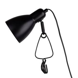 Lampe à pince Mara Fer - 1 ampoule - Noir