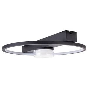 Lampada da soffitto a LED Cimo A Ferro / Vetro acrilico - Nero - 2 punto luce