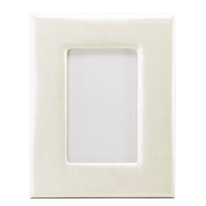 Bilderrahmen Bina PVC / Kunstleder / Vlies - Creme - 19 x 24 cm