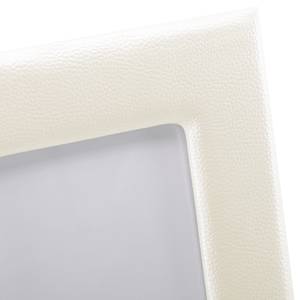 Bilderrahmen Bina PVC / Kunstleder / Vlies - Creme - 19 x 24 cm