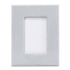 Bilderrahmen Velvet PVC / Vlies - Grau - 19 x 24 cm