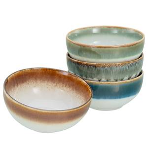 Buddha Bowl Cascade set van 4 aardewerk - meerdere kleuren