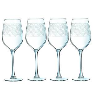 Wijnglas Paradisio set van 4 transparant glas - transparant