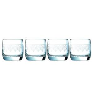 Set di 4 bicchieri da whisky Paradisio Vetro trasparente