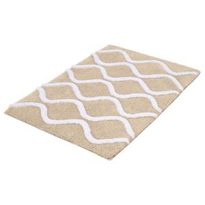 Badteppich Piana Polyester - Sand - 60 x 90 cm