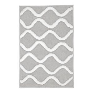 Badteppich Piana Polyester - Grau - 60 x 90 cm