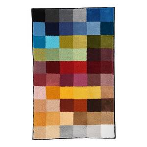 Badteppich Cubetto Polyacryl - Multicolor - 75 x 120 cm